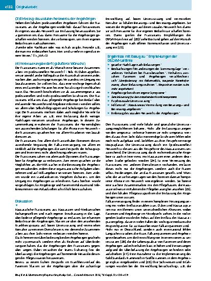 Vorschauseite 5: Überforderte pflegende Angehörige bei der Versorgung am Lebensende – was bieten Hausarztpraxen zur Entlastung an?