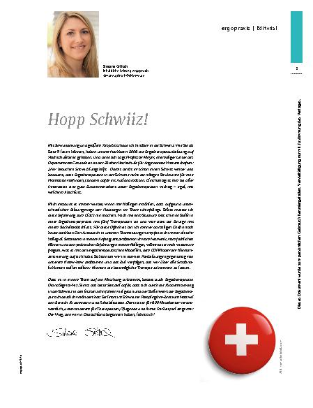 Vorschauseite 1: Hopp Schwiiz!