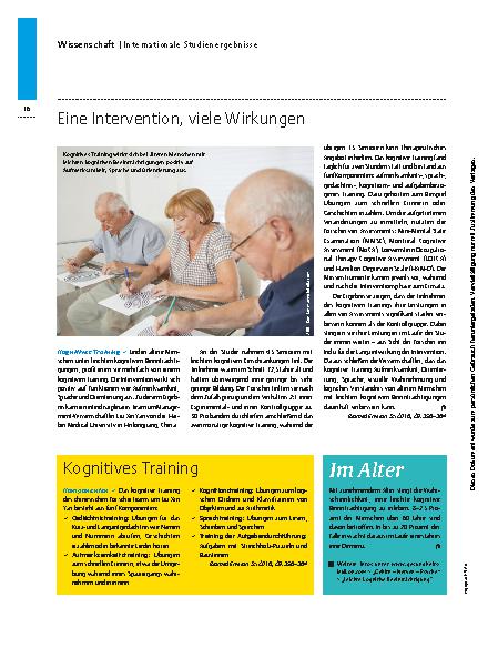 Vorschauseite 3: Internationale Studienergebnisse