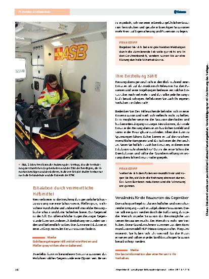 Vorschauseite 3: Gewalt gegen Rettungsdienstpersonal