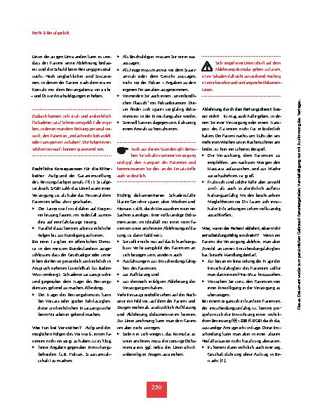 Vorschauseite 3: Wenn der Patient nicht will - Was tun bei Transportverweigerung?