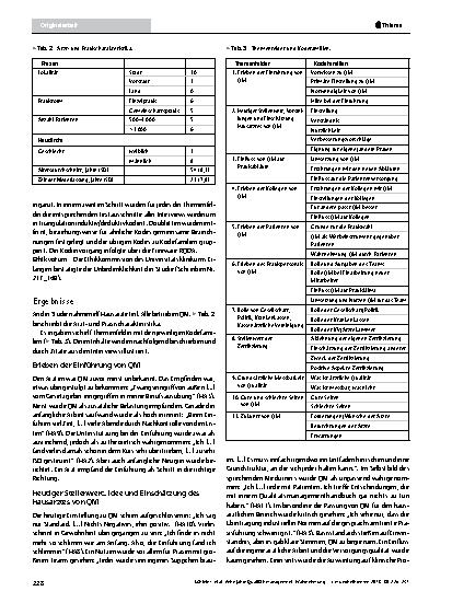 Vorschauseite 3: Zehn Jahre Qualitätsmanagement: Wahrnehmung und Stellenwert aus Sicht von Hausärzten in einem Ärztenetz