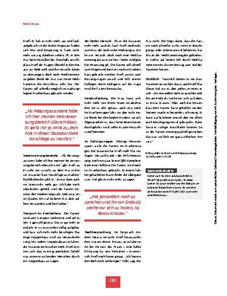 Vorschauseite 3: Sterbehilfe vs. sterben lassen - Vor die Entscheidung gestellt