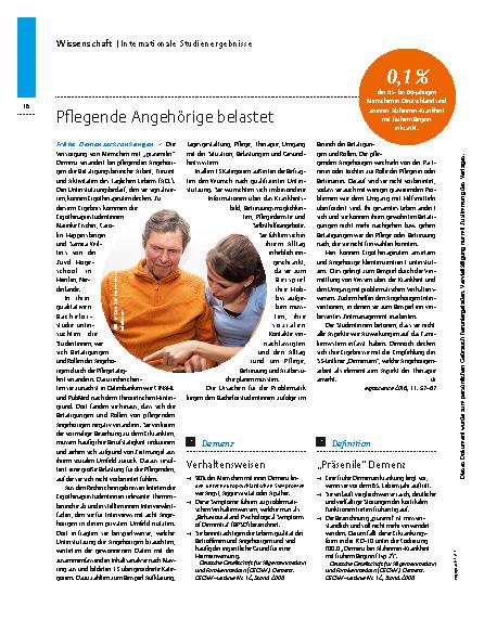 Vorschauseite 3: Internationale Studienergebnisse