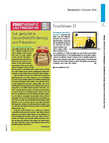 Vorschauseite 2: Schwarzes Brett