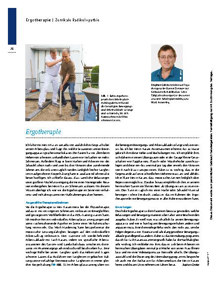 Vorschauseite 4: Fall für Vier – Reha für den Nacken
