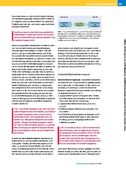 Vorschauseite 3: Gesundheitskompetenz und Hygienewissen in Deutschland