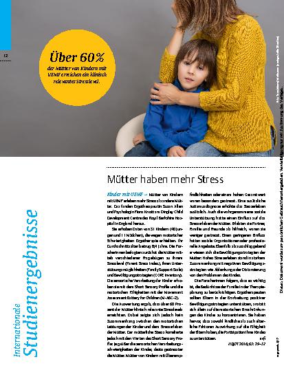 Vorschauseite 1: Internationale Studienergebnisse