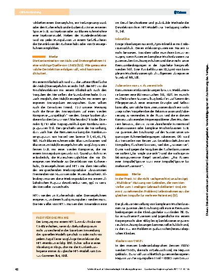 Vorschauseite 6: Kinderonkologie: Erhaltungspflege von Broviac- und Port-Kathetern