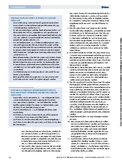 Vorschauseite 4: SOP Endotracheales Absaugen – unter Beteiligung der Hygiene