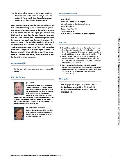 Vorschauseite 5: SOP Endotracheales Absaugen – unter Beteiligung der Hygiene