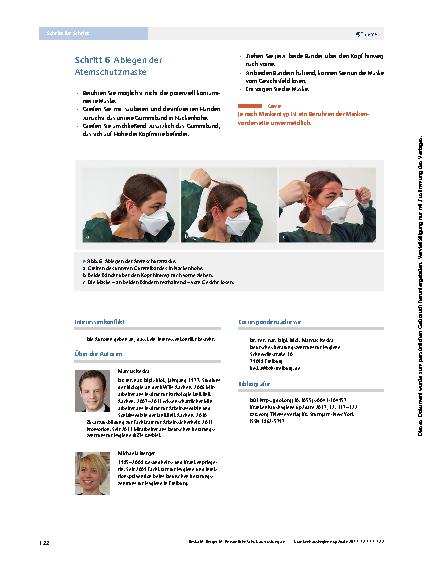 Vorschauseite 6: Persönliche Schutzausrüstung an- und ausziehen – Schritt für Schritt