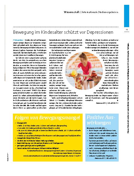 Vorschauseite 2: Internationale Studienergebnisse