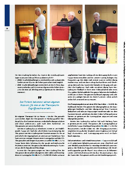 Vorschauseite 3: Das Tele-Therapieprogramm Caspar – Den Therapeuten mit nach Hause nehmen