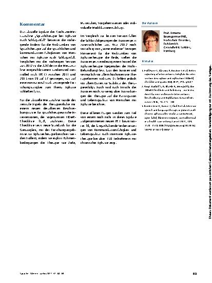 Vorschauseite 2: Sprachtherapie für Sprachstörungen nach einem Schlaganfall
