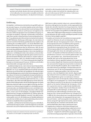 Vorschauseite 2: DNVF-Memorandum III „Methoden für die Versorgungsforschung“, Teil 3: Methoden der Qualitätsund Patientensicherheitsforschung