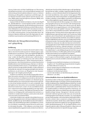 Vorschauseite 5: DNVF-Memorandum III „Methoden für die Versorgungsforschung“, Teil 3: Methoden der Qualitätsund Patientensicherheitsforschung