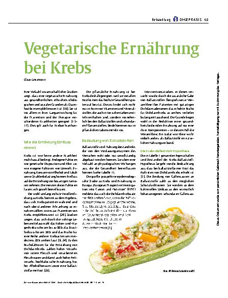 Vorschauseite 2: Besser mit oder ohne Fleisch?