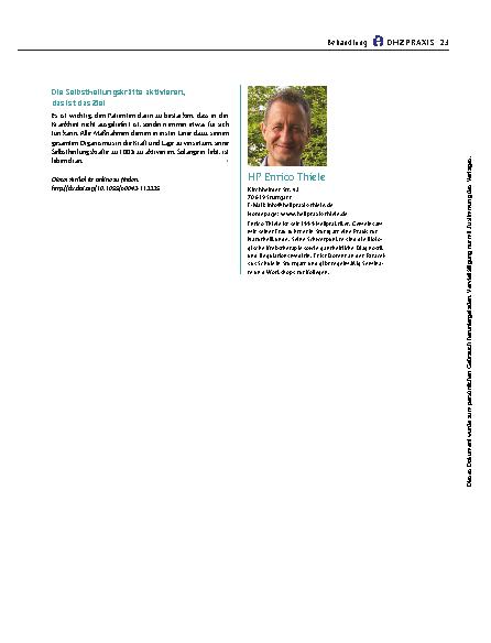 Vorschauseite 6: Integrative Krebstherapie