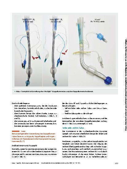 Vorschauseite 4: Atemwegsmanagement in der Thoraxanästhesie mit dem Doppellumentubus
