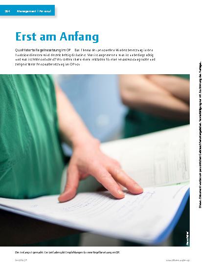 Vorschauseite 1: Erst am Anfang