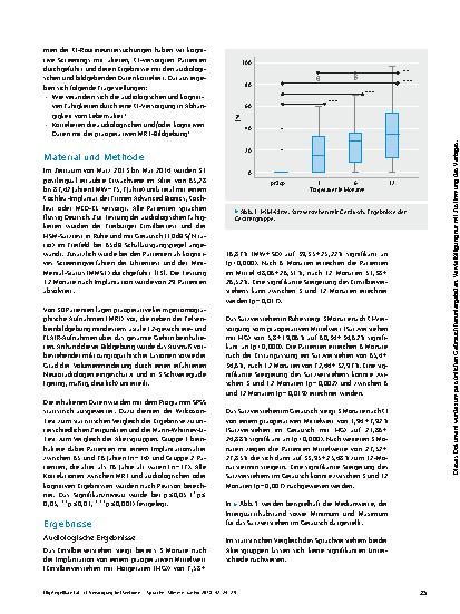 Vorschauseite 2: CI-Versorgung bei Senioren auch unter differenzialdiagnostischen Überlegungen