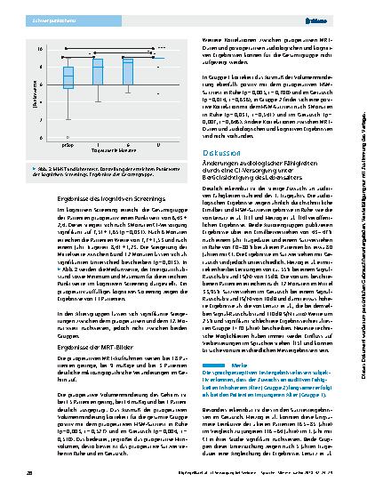 Vorschauseite 3: CI-Versorgung bei Senioren auch unter differenzialdiagnostischen Überlegungen