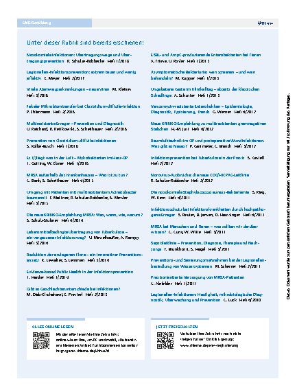 Vorschauseite 2: Das Who is Who der Gastroenteritisviren