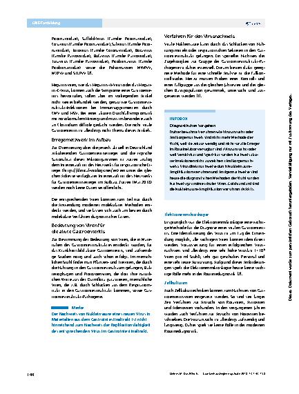 Vorschauseite 4: Das Who is Who der Gastroenteritisviren