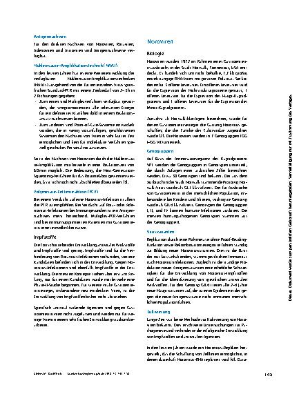 Vorschauseite 5: Das Who is Who der Gastroenteritisviren