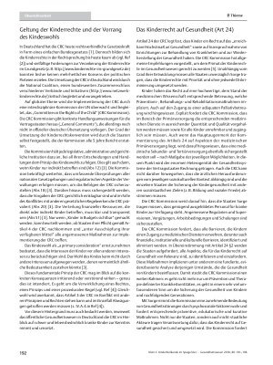 Vorschauseite 2: Kinderheilkunde im Spiegel der Kinderrechtskonvention