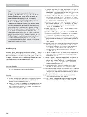 Vorschauseite 6: Kinderheilkunde im Spiegel der Kinderrechtskonvention