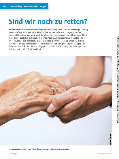 Vorschauseite 1: Sind wir noch zu retten?