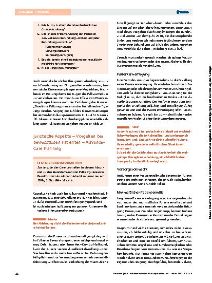 Vorschauseite 4: Palliativmedizinische Notfallpatienten Teil 1 – Handlungsoptionen und Symptomkontrolle