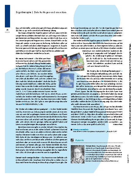 Vorschauseite 3: Foto-Interview – „Das möchte ich verbessern“