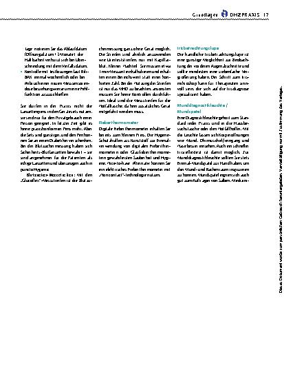 Vorschauseite 6: Wie statte ich meine Praxis richtig aus?