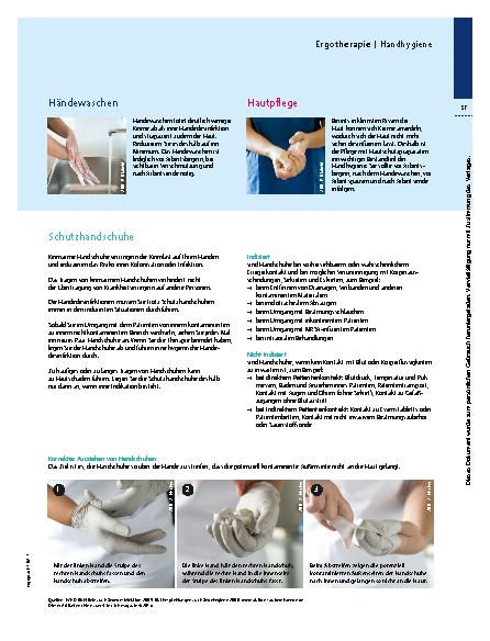 Vorschauseite 2: Die richtige Handhygiene – Infektionen vorbeugen