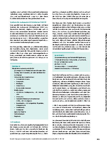 Vorschauseite 4: Störungen des Natriumhaushalts