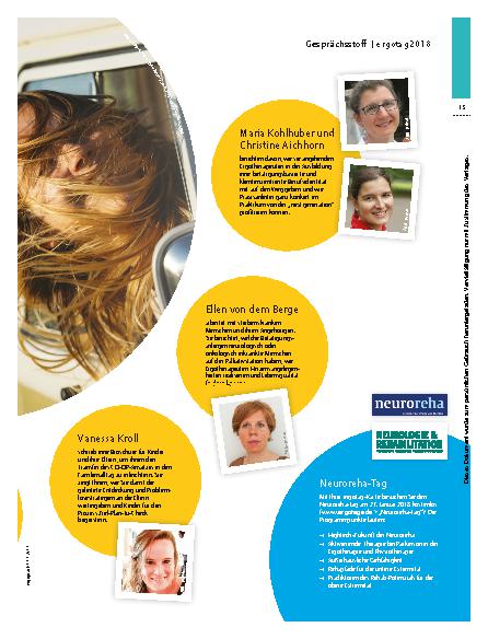 Vorschauseite 2: Betätigungsorientierung – Ein Weg, der sich lohnt!
