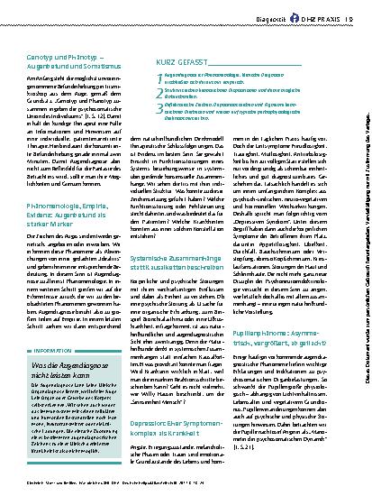 Vorschauseite 2: Stress und Resilienz: Was die Iris erzählt