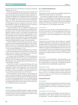 Vorschauseite 3: Intraund Intertester-Reliabilität klinischer Tests zur Untersuchung der Bewegungskontrolle bei Patienten mit Nackenschmerzen