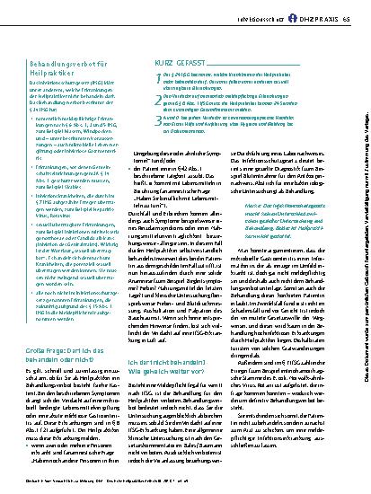 Vorschauseite 2: Vom Verdacht bis zur Meldung