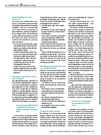 Vorschauseite 3: Vom Verdacht bis zur Meldung