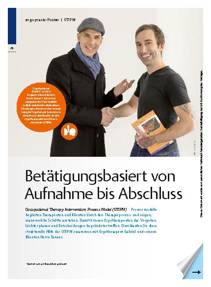 Vorschauseite 1: Occupational Therapy Intervention Process Model (OTIPM) – Betätigungsbasiert von Aufnahme bis Abschluss