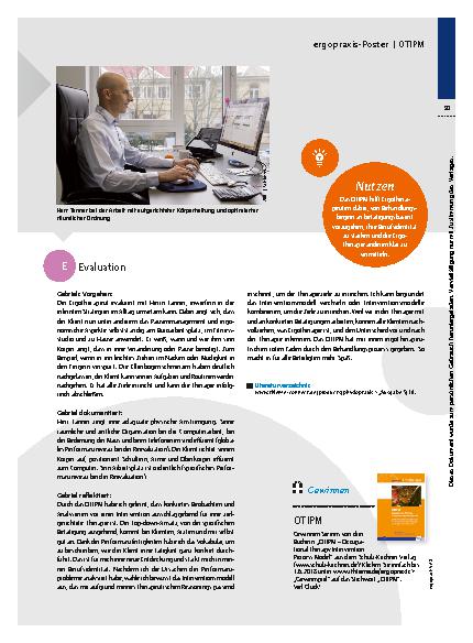 Vorschauseite 5: Occupational Therapy Intervention Process Model (OTIPM) – Betätigungsbasiert von Aufnahme bis Abschluss