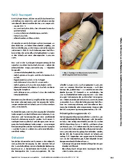 Vorschauseite 3: Versorgung von Traumapatienten mit dem „REBEL“-Set