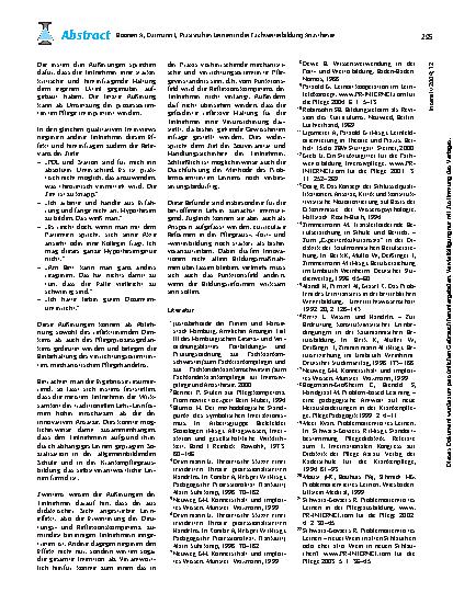 Vorschauseite 6: Praxisnahes Lernen in der Fachweiterbildung Anästhesie- und Intensivpflege