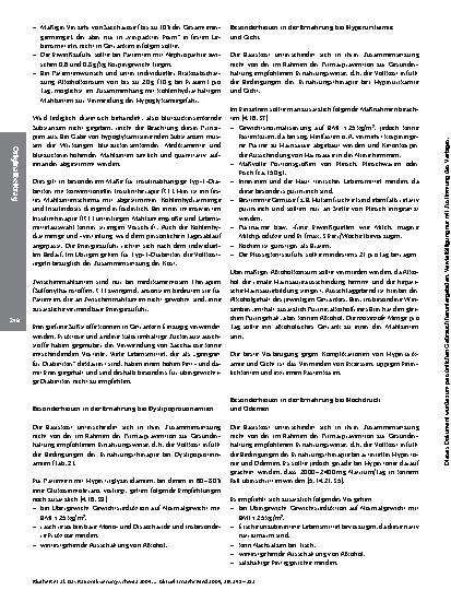 Vorschauseite 4: Das Rationalisierungsschema 2004 des Bundesverbandes Deutscher Ernährungsmediziner (BDEM) e. V., der Deutschen Adipositas Gesellschaft e. V., der Deutschen Akademie für Ernährungs…