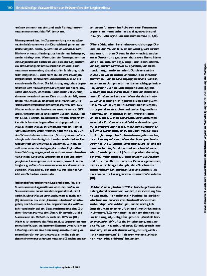 Vorschauseite 2: Endständige Wasserfilter zur Prävention der Legionellose