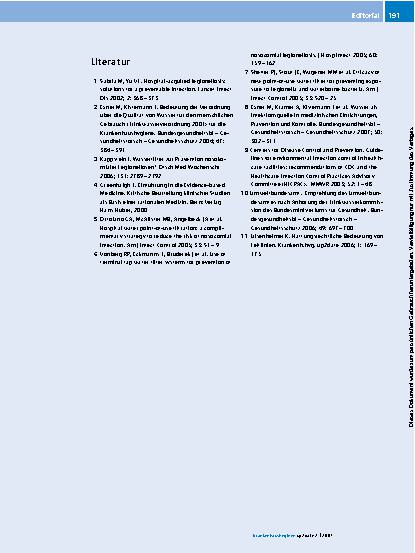 Vorschauseite 3: Endständige Wasserfilter zur Prävention der Legionellose